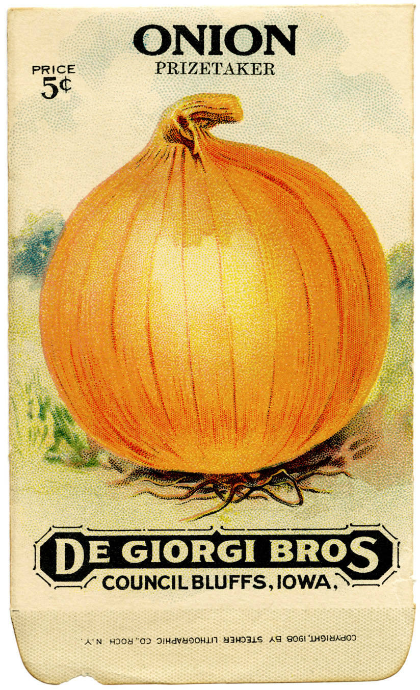 clipart vintage seed packets - photo #8