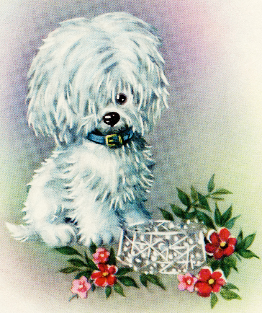 free vintage dog clipart - photo #40
