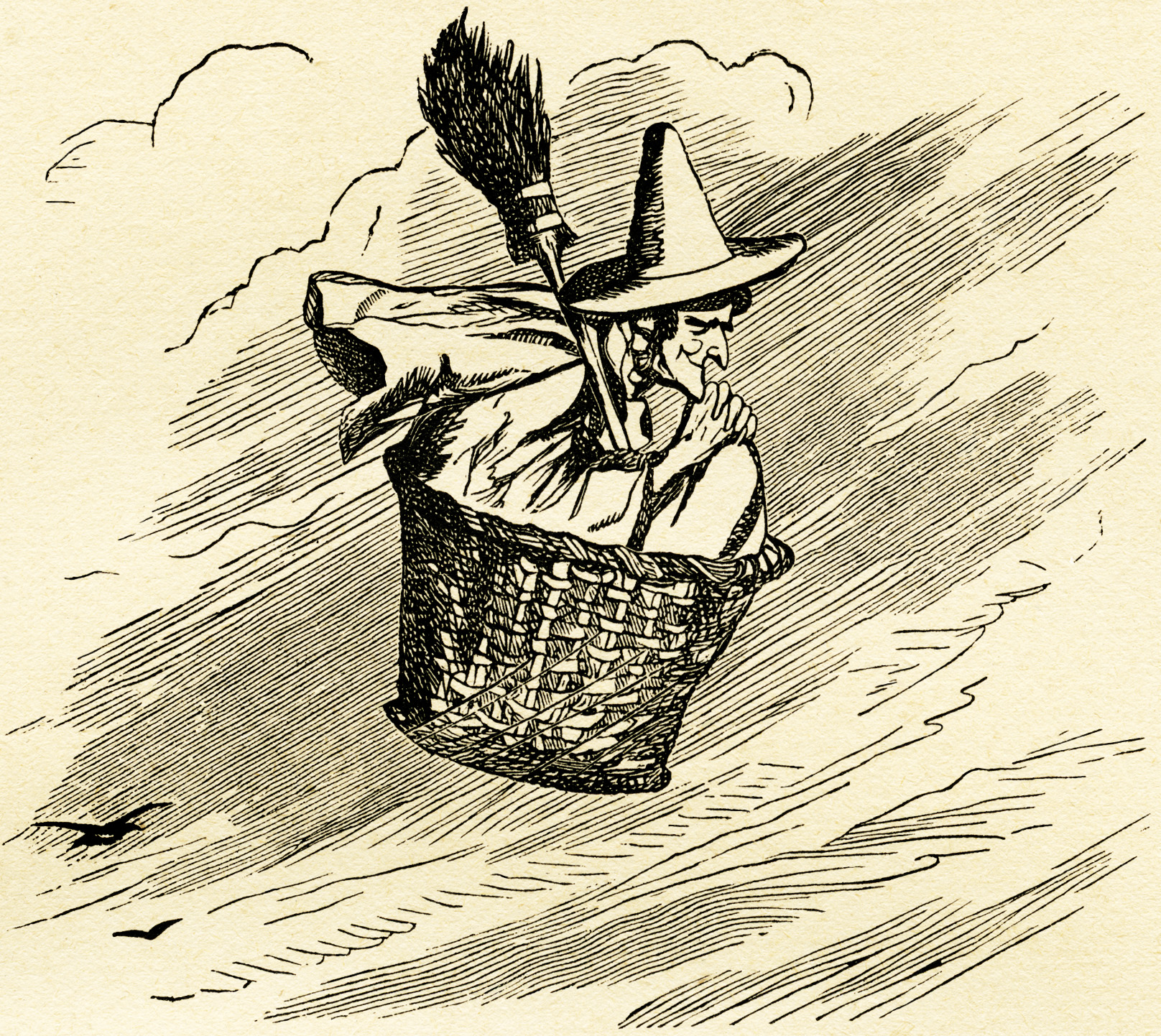 vintage witch clipart - photo #37