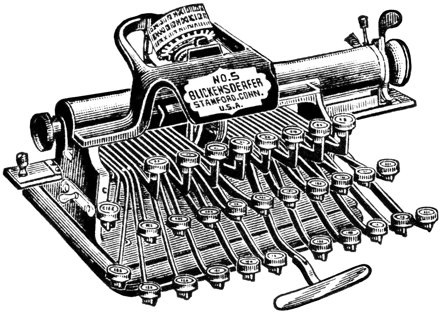 clip art typewriter keys - photo #31