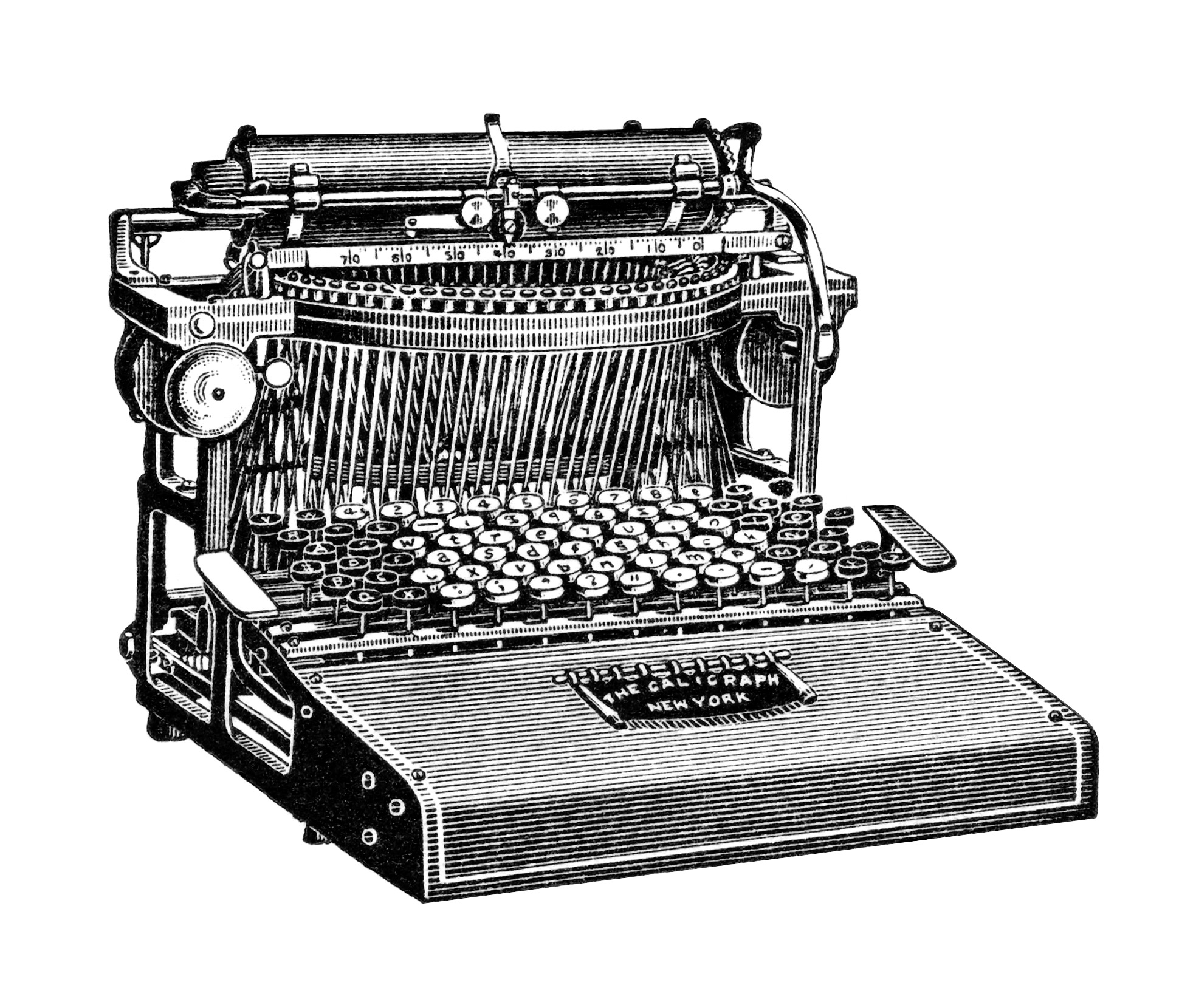 clip art typewriter keys - photo #35
