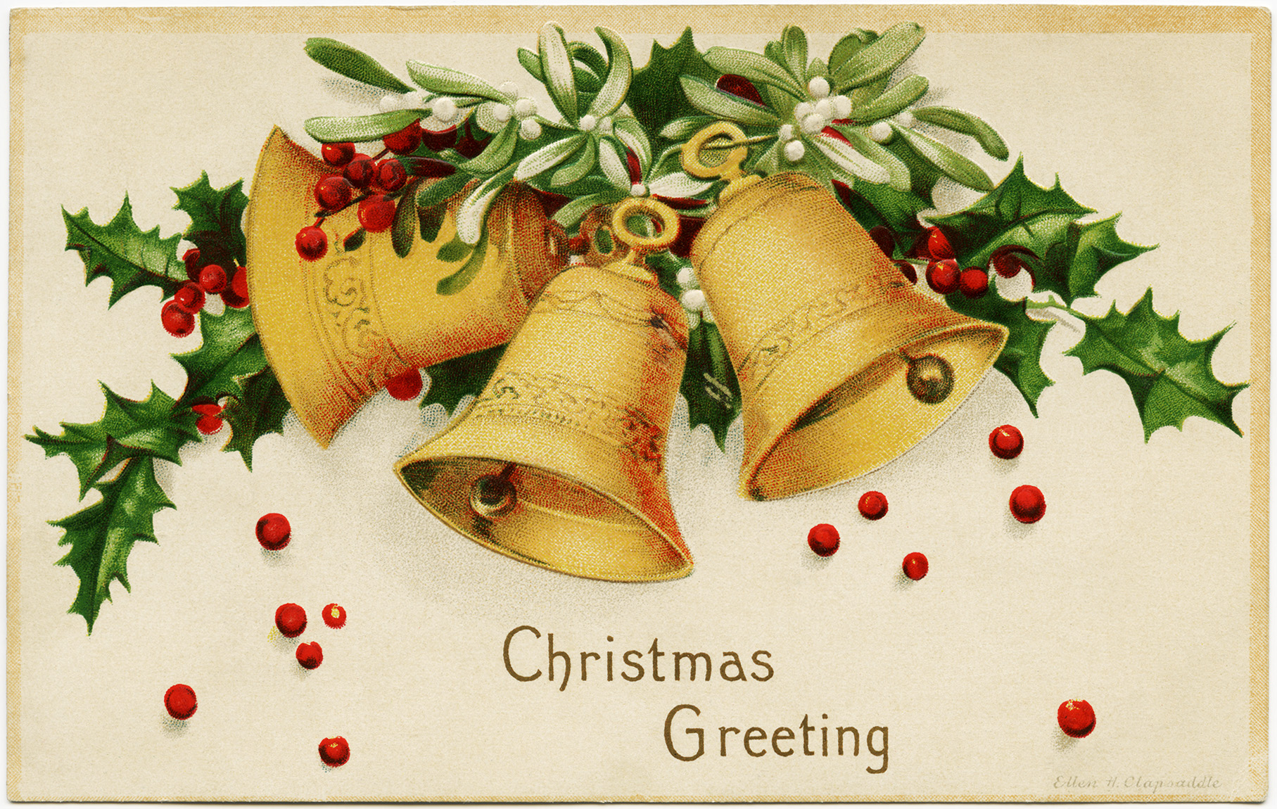 vintage christmas clip art free download - photo #2