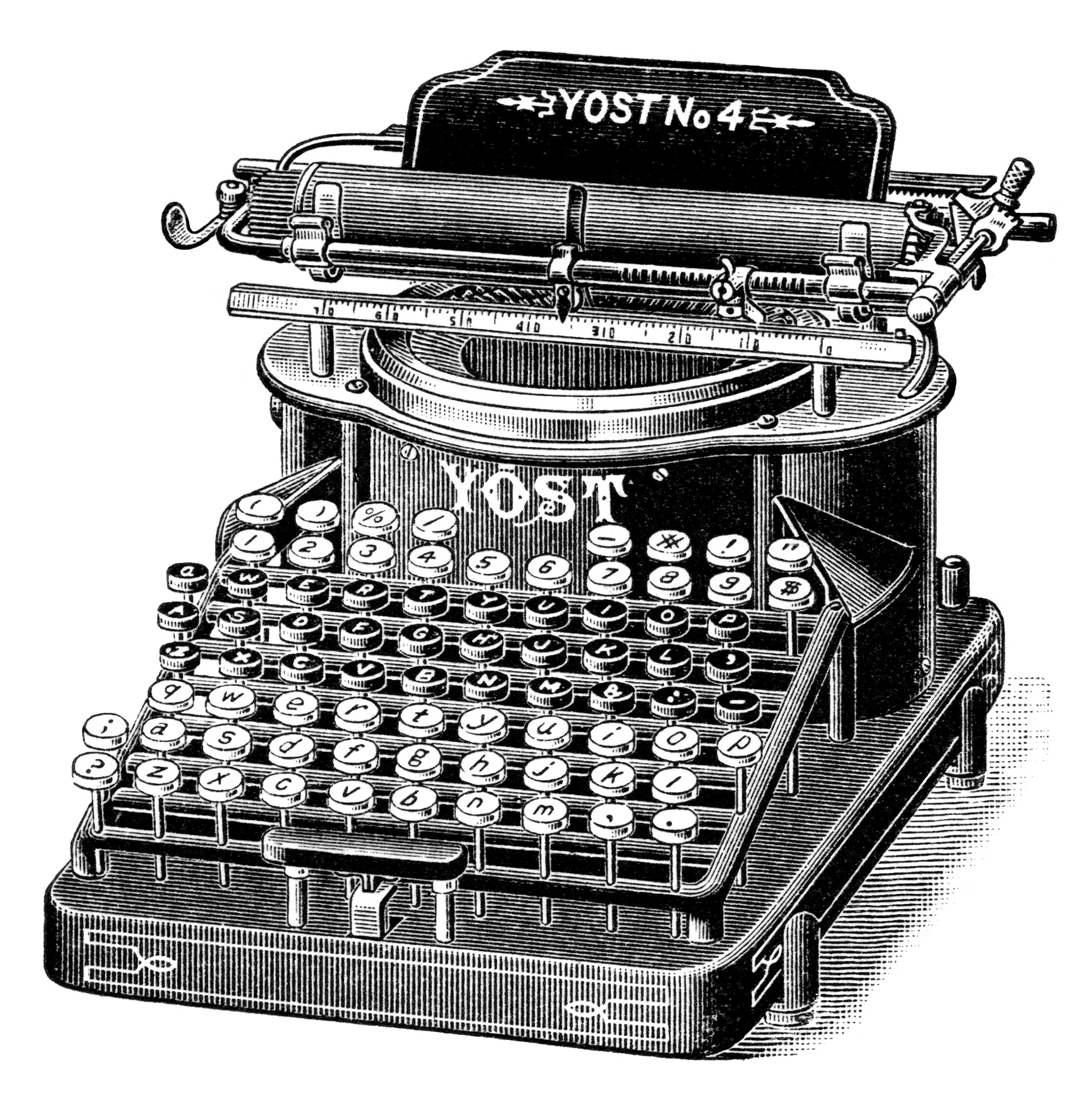 free clipart vintage typewriter - photo #4