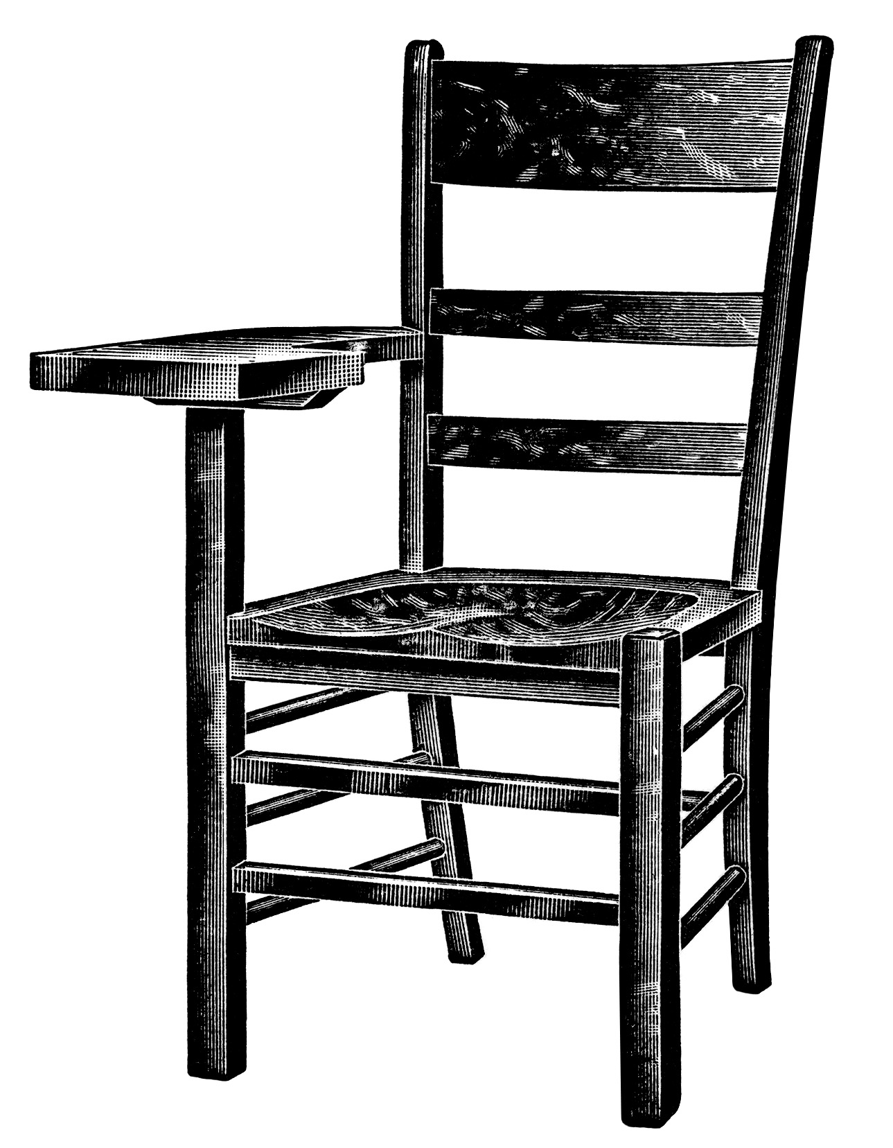 chairs clipart black and white - photo #31
