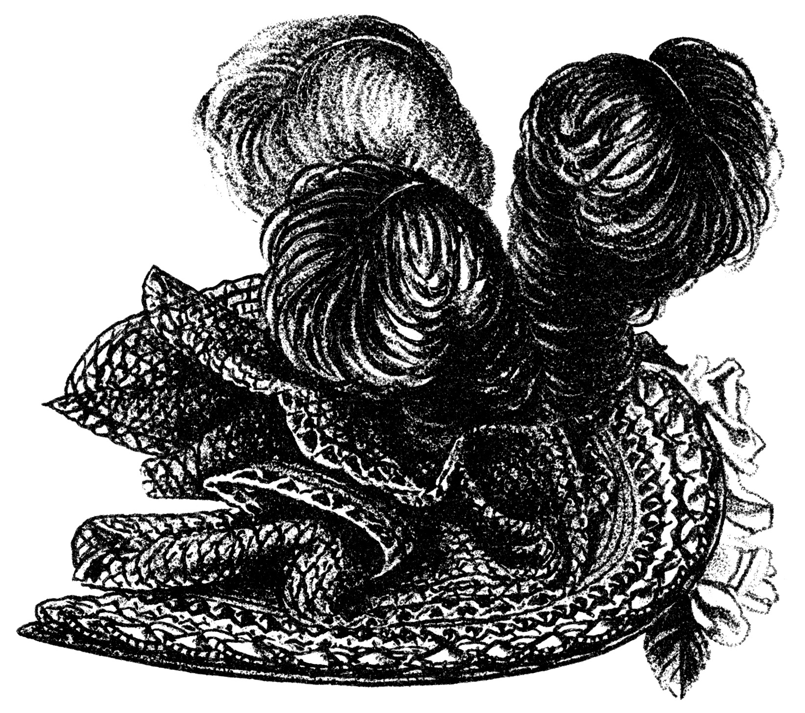 free black and white victorian clip art - photo #6
