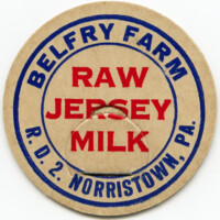 vintage milk bottle cap, old fashioned dairy image, cardboard milk tag, digital milk clipart