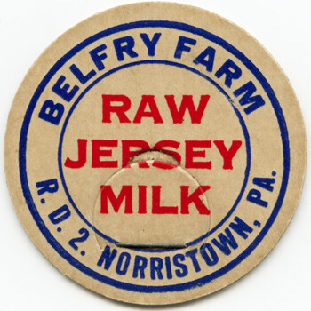 vintage milk bottle cap, old fashioned dairy image, cardboard milk tag, digital milk clipart