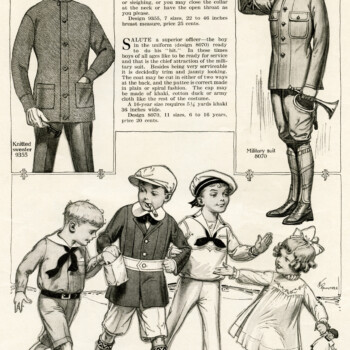 Vintage Children’s Wartime Fashion