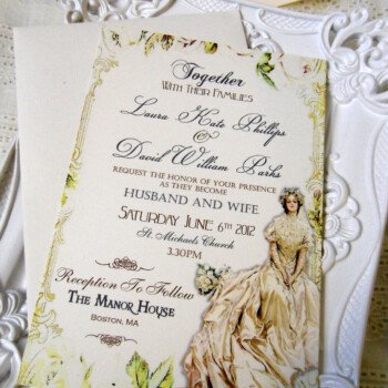 Beautiful Invitations by Natalie of Etsy Shop Sweet Pea Sunday