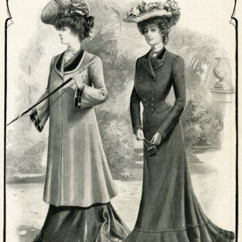 Victorian Ladies Coats Fashion Plate