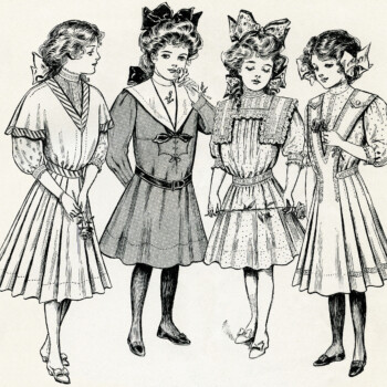 Fashion for Girls and Women Spring 1908