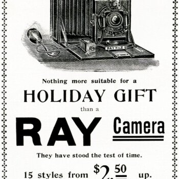 ray camera advertisement, vintage clipart camera, free vintage image, vintage advertisement camera, antique camera, free printable holiday gift, antique magazine advertising