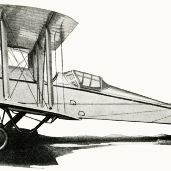 free vintage image, vintage airplane clip art, old fashioned airplane, antique plane illustration, biplane clip art