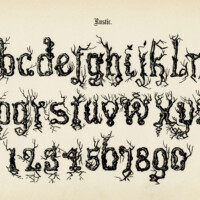 rustic alpha, spooky lettering, free vintage graphic, antique alphabet, old letters and numbers