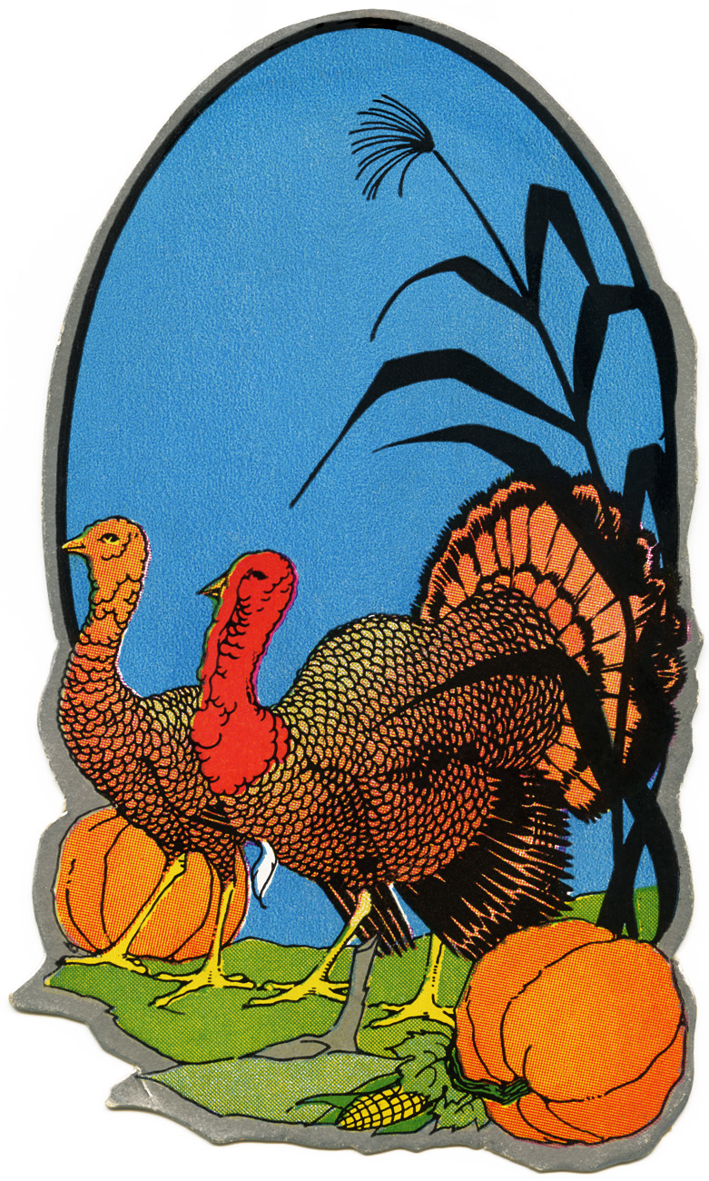 free thanksgiving clipart, free vintage image, turkey graphic, antique digital thanksgiving illustration, turkey pumpkin clip art