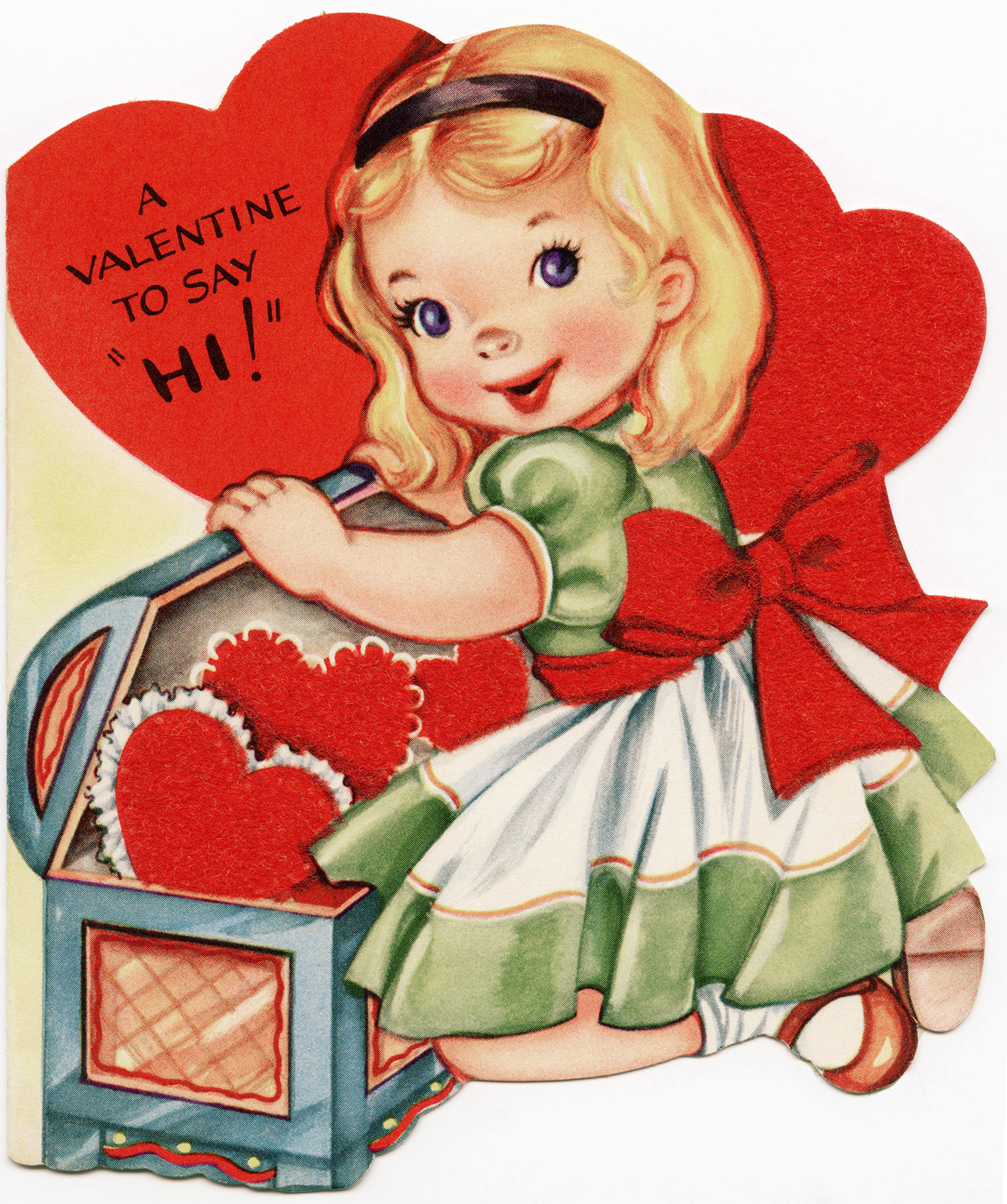 INSTANT DOWNLOAD, Vintage Valentine Cards, Valentine Children, Printable  Collage Sheet 