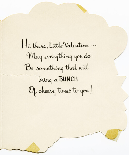 Free vintage clip art Valentine card greeting