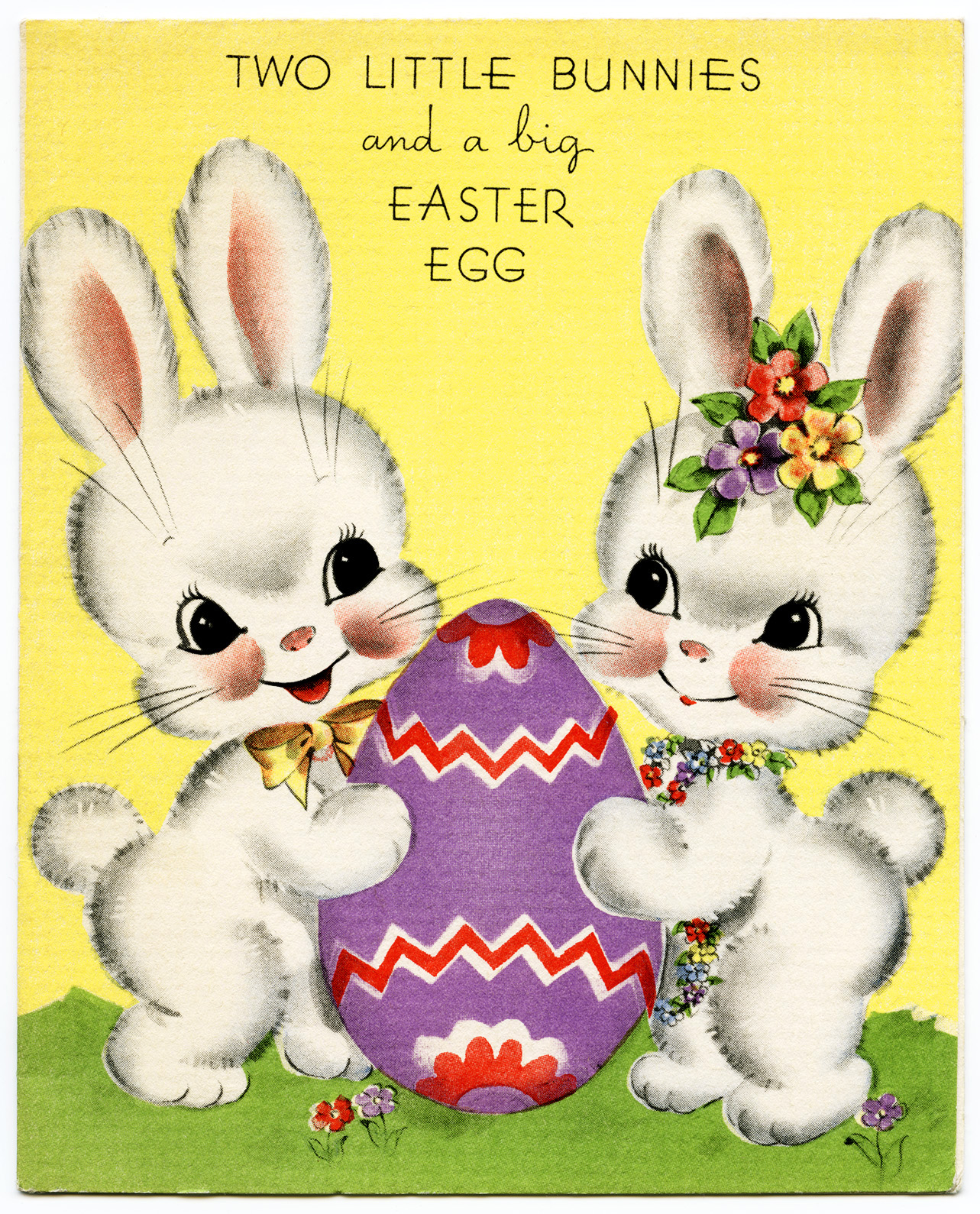 vintage easter bunny clipart