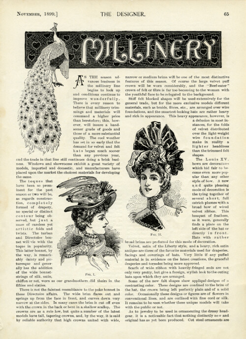 Free Victorian hats for ladies book pagd