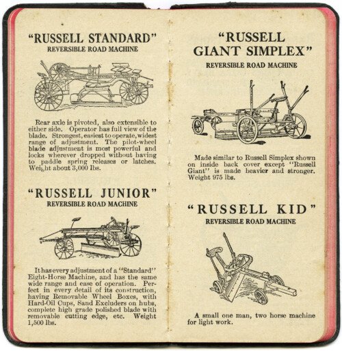 russell grader equipment, antique farm machinery, farm clipart, old fashioned plow, vintage digital paper 