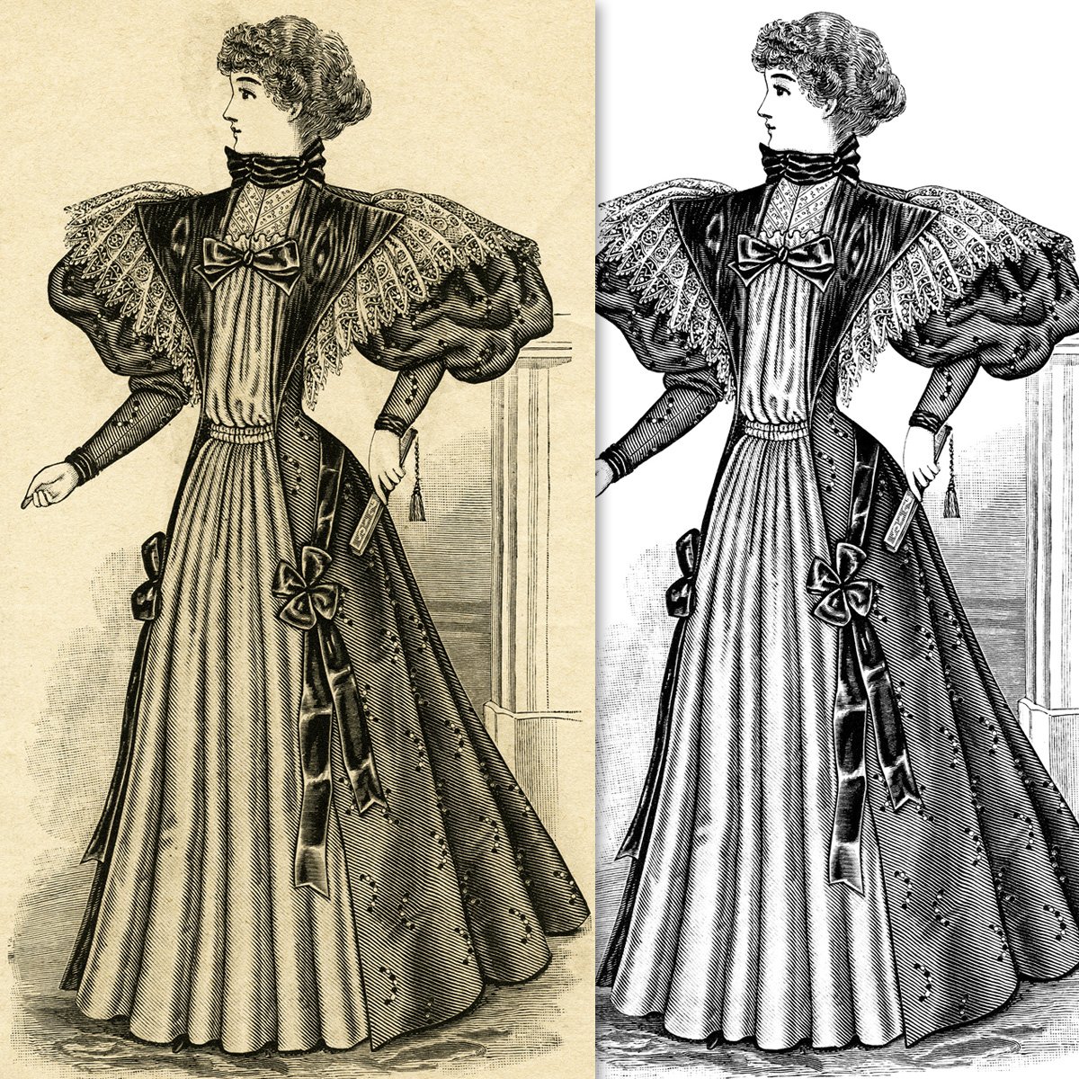 vintage lady