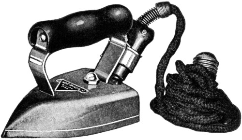 Free vintage clip art iron