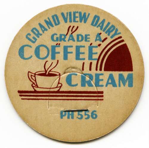 vintage milk bottle cap, old cardboard milk lid, coffee cream clipart, vintage clip art coffee, digital vintage ephemera 