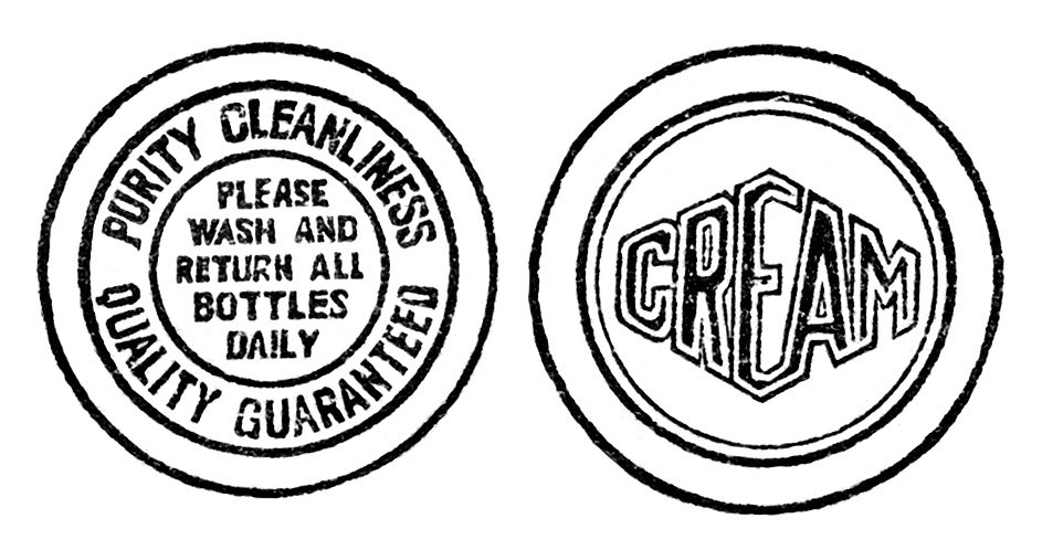 vintage milk clipart, milk bottle caps image, free black and white clip art, old fashioned dairy illustration, shabby catalogue ad