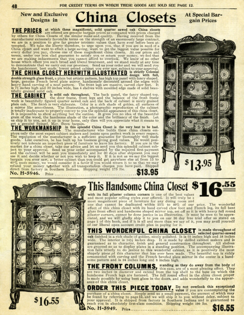 vintage kitchen clipart, black and white clip art, antique furniture image, printable kitchen graphics, old catalog page, antique china cabinet