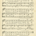 vintage sheet music, digital download, music page, old book page, sunshine song, arthur edward johnstone