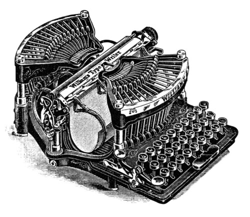 Antique Williams Typewriter - The Old Design Shop