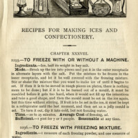 homemade ice cream recipe, vintage ice cream, Mrs Beeton, shabby cookbook page, old fashioned ice cream, free vintage ephemera