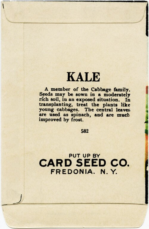 card seed co, vintage garden clip art, old fashioned seed package, vintage seed packet, kale garden seed pack graphics