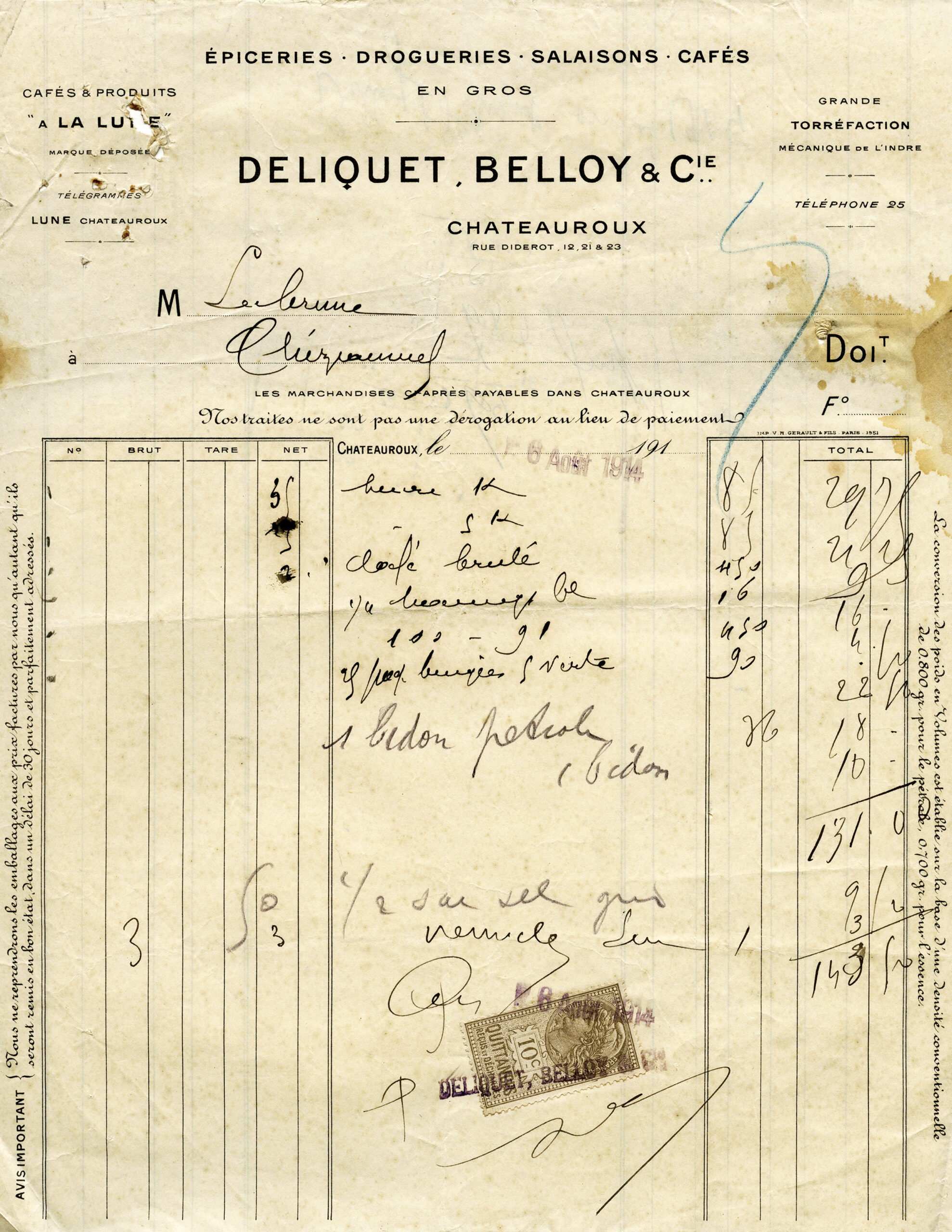 French vintage receipt, vintage accounting graphics, antique receipt, aged digital paper, old French invoice
