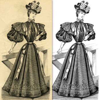 vintage ladies fashion