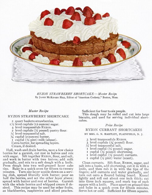 cake printable, desserts sweets graphics, strawberry shortcake illustration, vintage food clipart, old fashioned cake recipe, vintage baking image