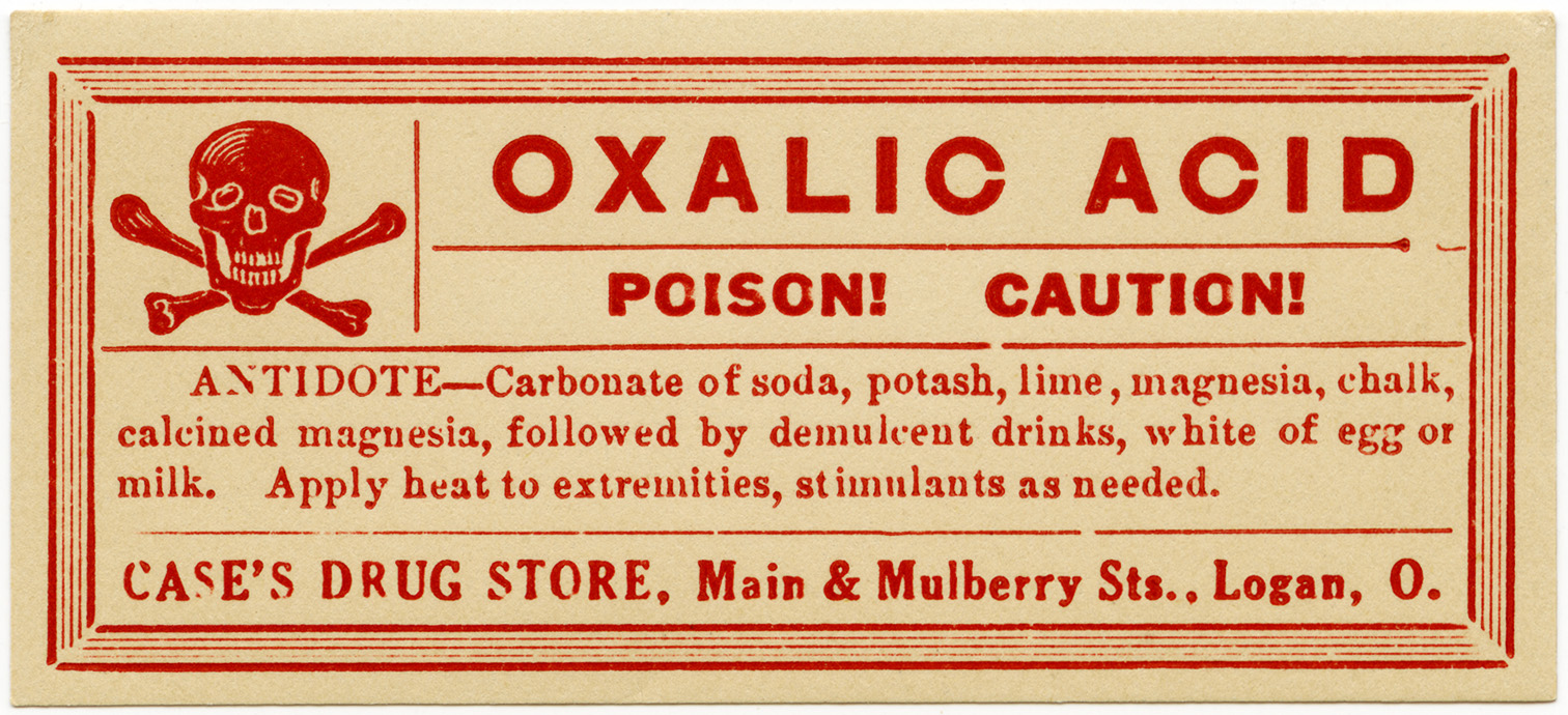 toxic label