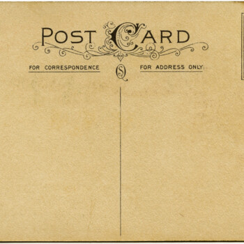 vintage postcard back, shabby postcard digital, grunge paper graphic, victorian ephemera free, old paper image