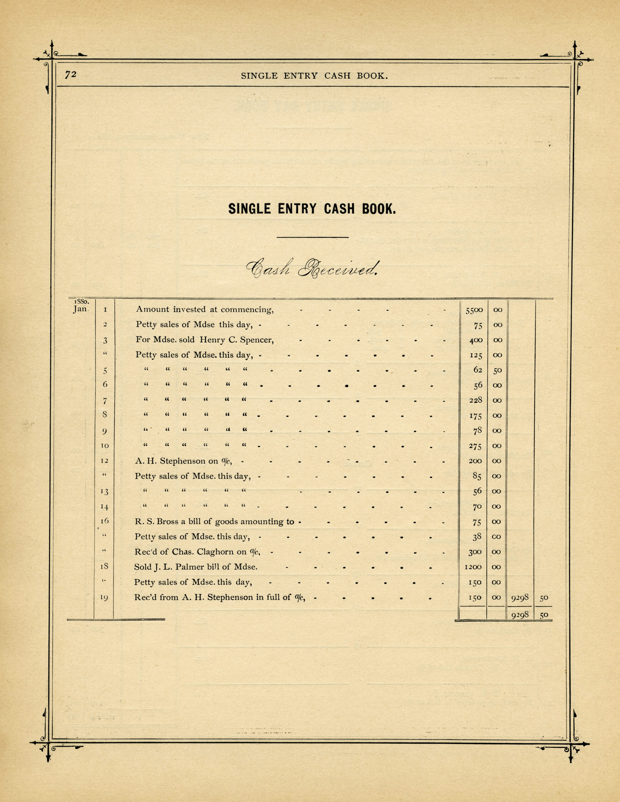 old aged book page, vintage accounting graphics, single entry bookkeeping, vintage ledger printable, antique cash book page