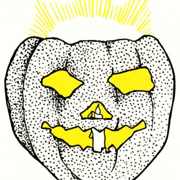 Halloween pumpkin clip art, vintage halloween illustration, spooky pumpkin graphic, glowing carved pumpkin, jack o lantern clip art free