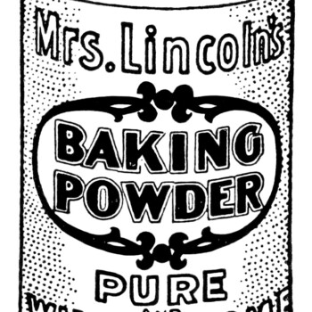 black and white clipart, vintage kitchen clip art, antique magazine ad, baking powder clip art, vintage food graphics