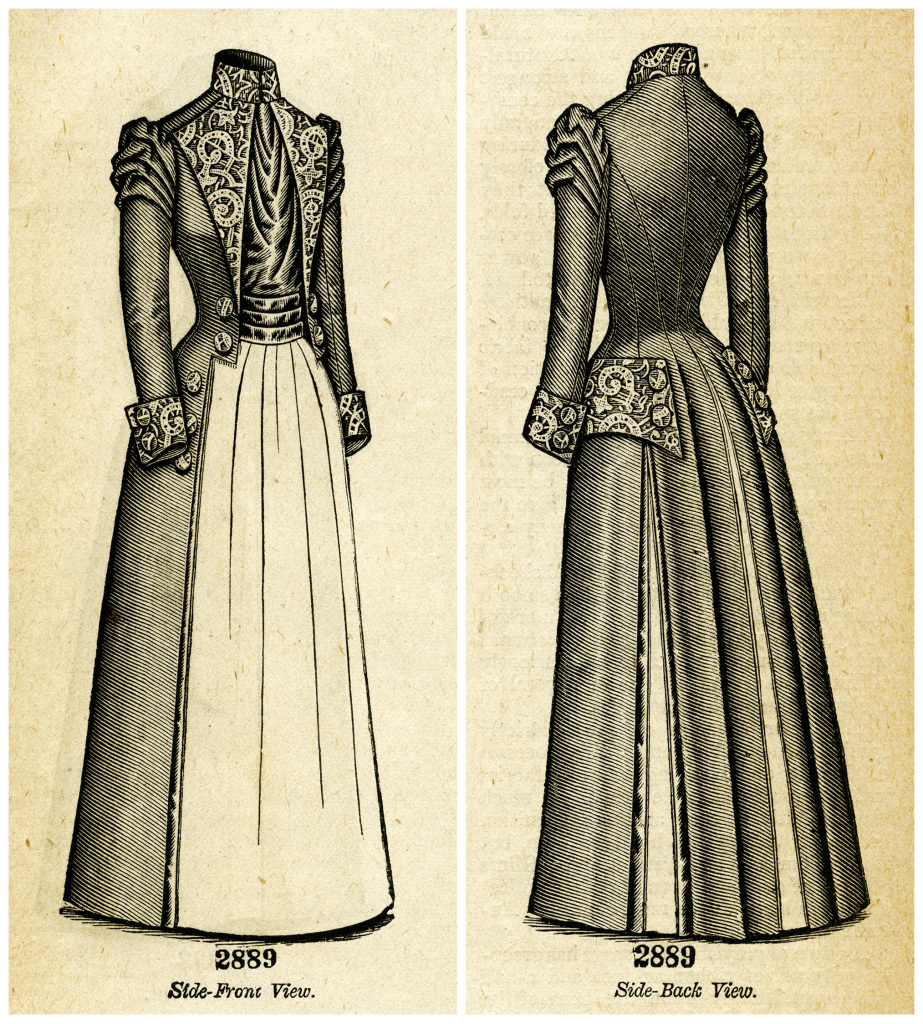 Victorian Ladies’ Coat Polonaise ~ Free Clip Art - The Old Design Shop