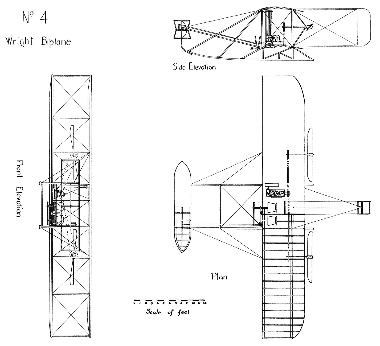 vintage biplane clip art, wright biplane illustration, voisin biplane graphics, black and white clipart, antique airplane printable