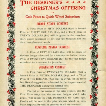 vintage Christmas frame, old book page, shabby text page graphics, designer magazine contest, holly berries frame