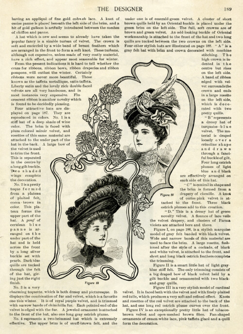 Victorian midwinter millinery, vintage hat graphics, antique hat illustration, ladies Victorian fashion, womens winter hat printable