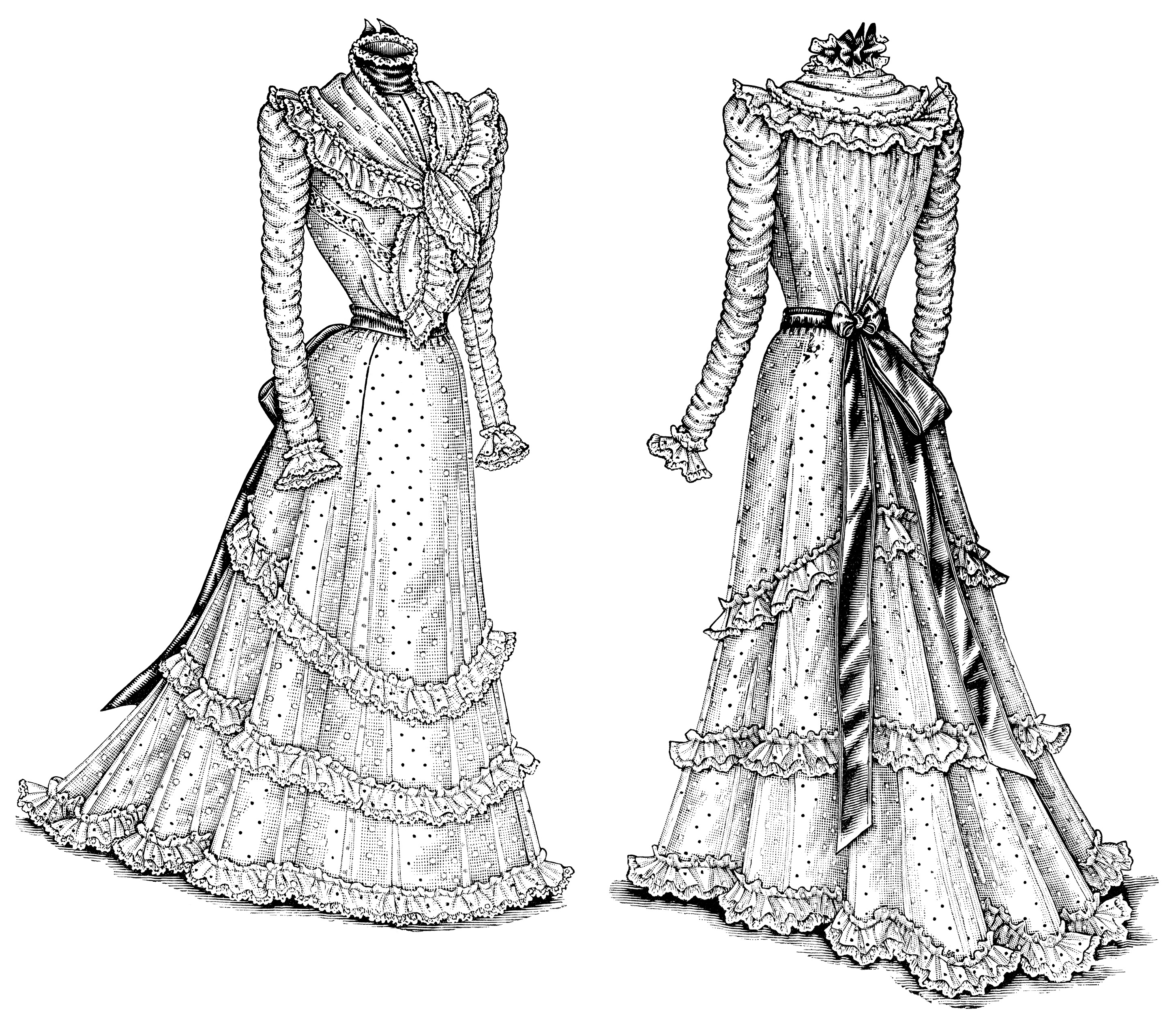 File:Victorian Style Dress .png - Wikimedia Commons