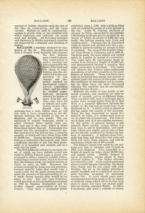 old fashioned hot air balloon