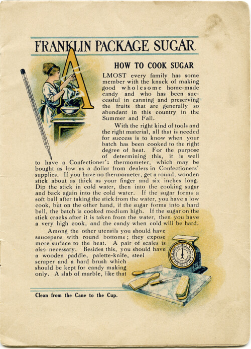 vintage recipe, franklin sugar, old recipe page, shabby recipe, junk journal printable, vintage kitchen clip art
