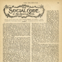 social code magazine article