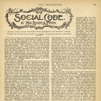 social code magazine article